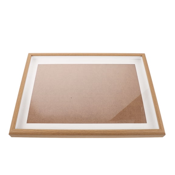 LOLIPPYY Wooden Tabletop Medal Display Case with Scratch-Resistant Cover for Trophy and Award Collection