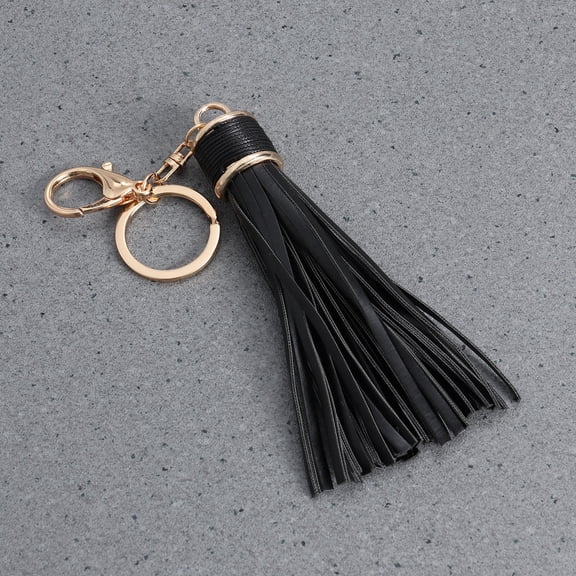 LOLIPPYY Tassels Key Chain Keyrings For Women Fashionable Korean Style 1Pack