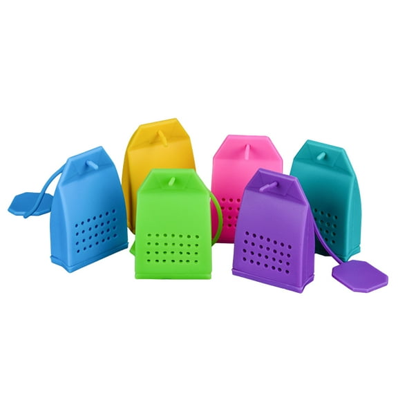 LOLIPPYY Tea Infuser for Loose Tea Food-grade Silicone Long Handle for Teapots 1Pack