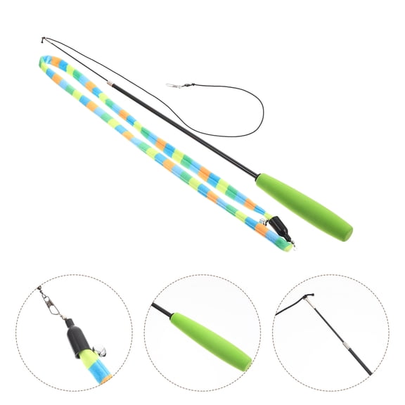 LOLIPPYY Teasing Stick for Indoor Use Stimulates Cat Curiosity and Activity