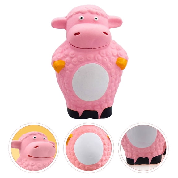 LOLIPPYY Pet Molar Bite Toy Pink Latex 1Pack