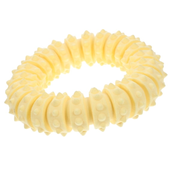 LOLIPPYY Teething Toy Puppy Round Ring Toy For Dog Daily Use 1Pcs