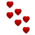 thumbnail image 1 of LOLIPPYY Tennis Racket 6Pcs Red Silicone Heart-Shaped Shock Absorbers for Vibration Reduction, 1 of 8