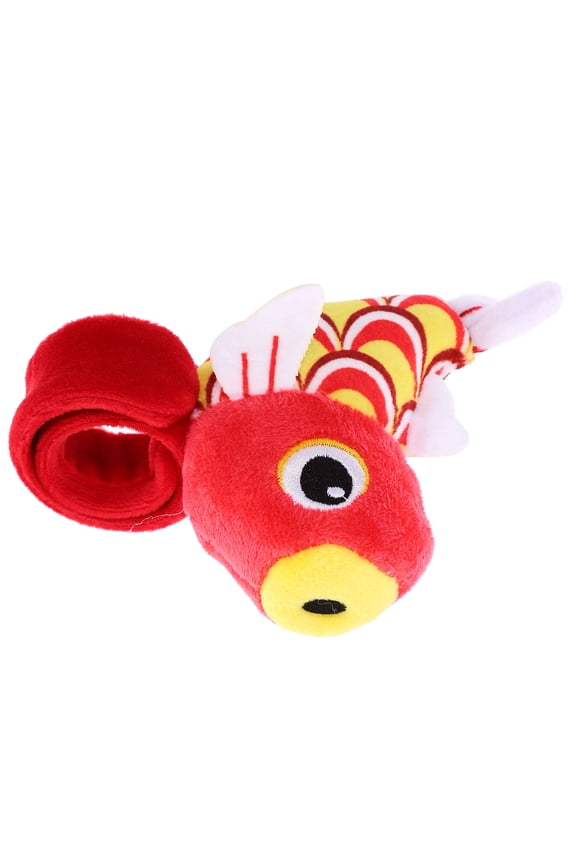 Theme Party Slap Bands Slap Bracelet Red Plush Stage Performance 1Pack