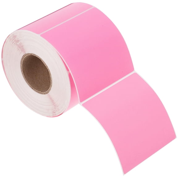 LOLIPPYY Thermal Label Roll in Pink with Matte Surface for Shipping Address and Price Labeling