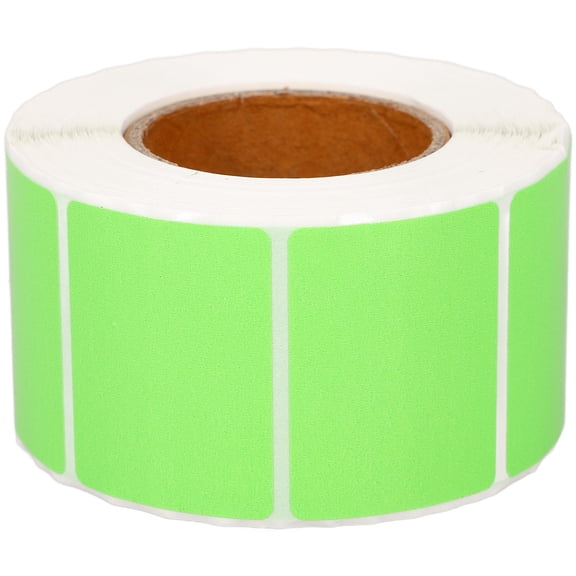LOLIPPYY Thermal Printer Sticker Roll Green Clear Labels for Price Address Labeling