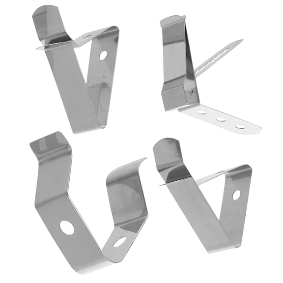 LOLIPPYY Thermometer Clip 4Pcs Silver Stainless Steel Precise Clamping for Coffee Cup and Tea Cup