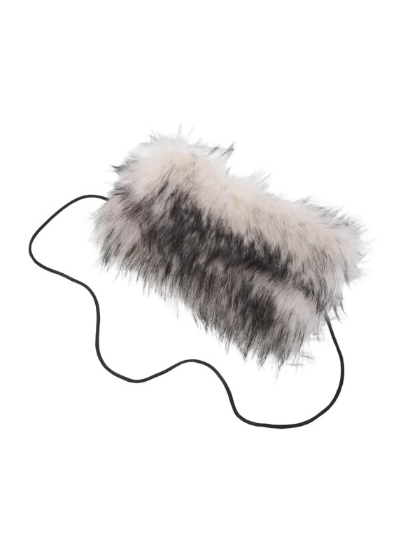 Fluffy Faux Fur Hand Muff Winter Insulation Multi for Outdoor Comfort