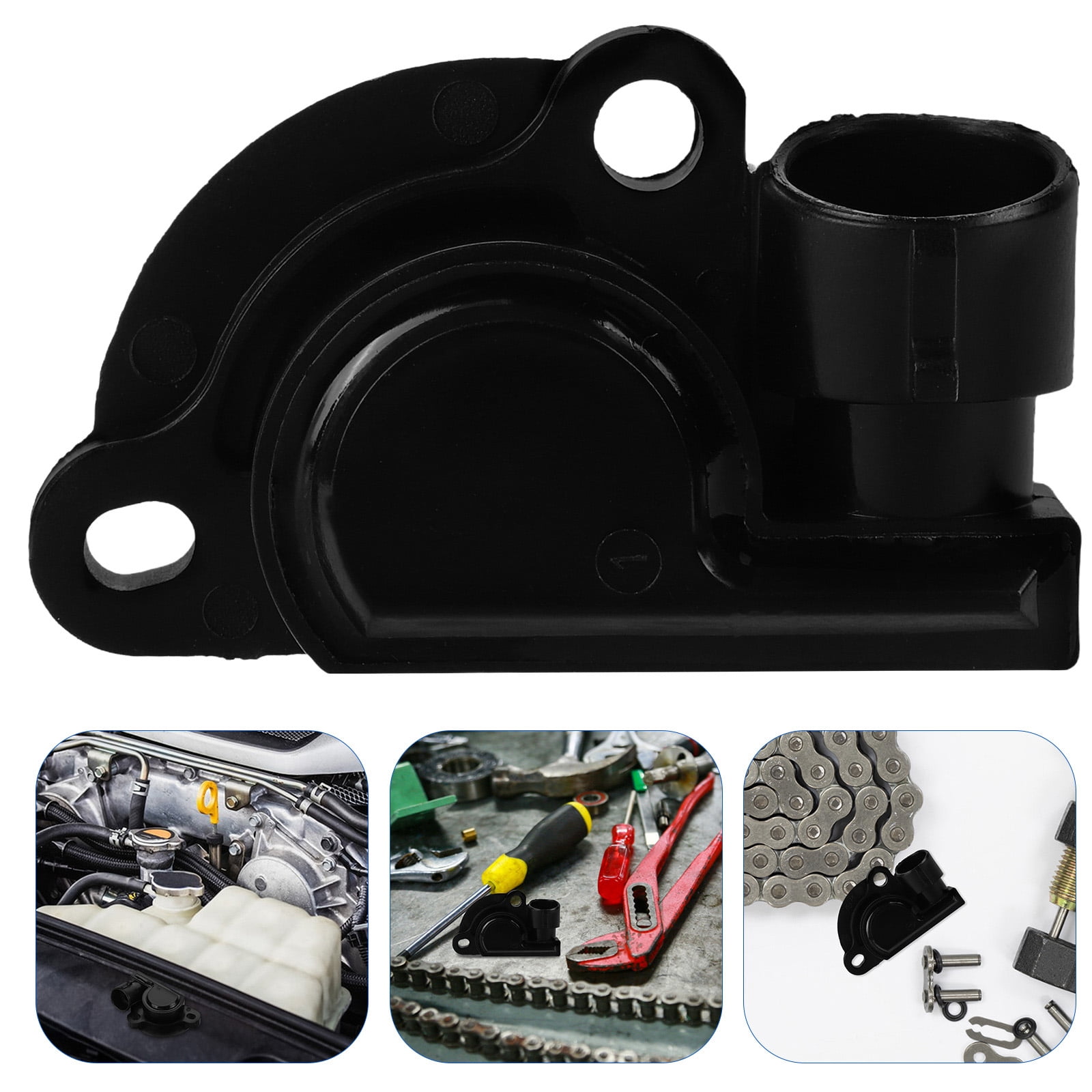 Throttle Device LOLIPPYY Throttle Positioning Sensor Device Black Simple Structure for ...