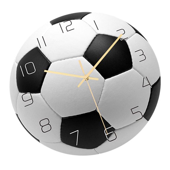 LOLIPPYY Time Reminder Clock Multi Metal Decorative Wall Clock for Office Workers 1 Set for Fan Gear