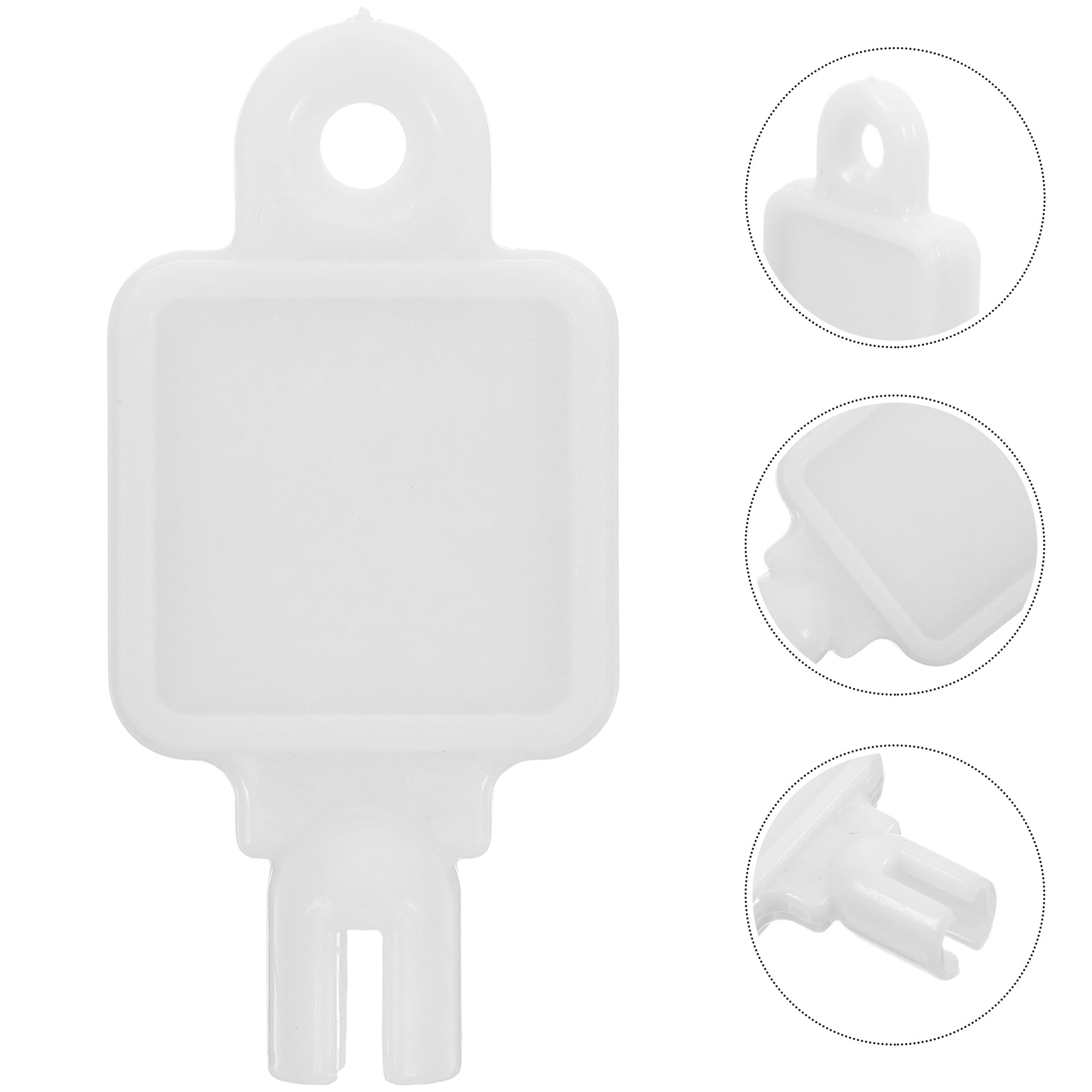 LOLIPPYY Tissue Box Lock Keys Paper Towel Dispenser Key Plastic ...