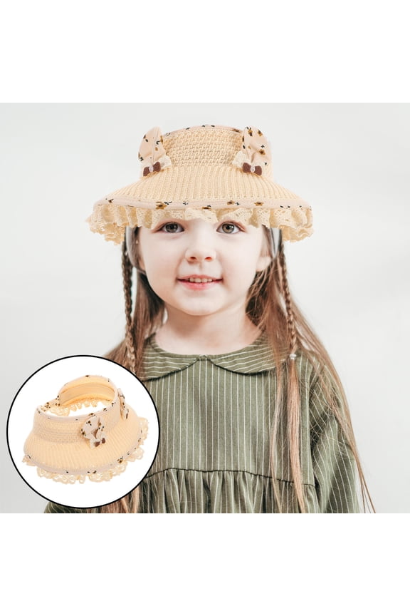 Toddler Boy Sun Hat Sun Hat Beige 1Set Ventilation Summer Style For Outdoor Playing