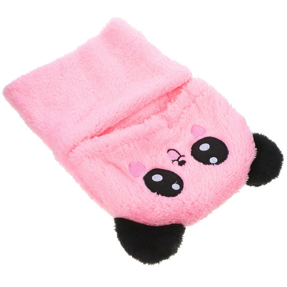 LOLIPPYY Toddler Scarf For Girls Warm Winter Scarf Hat Pink 1Pcs