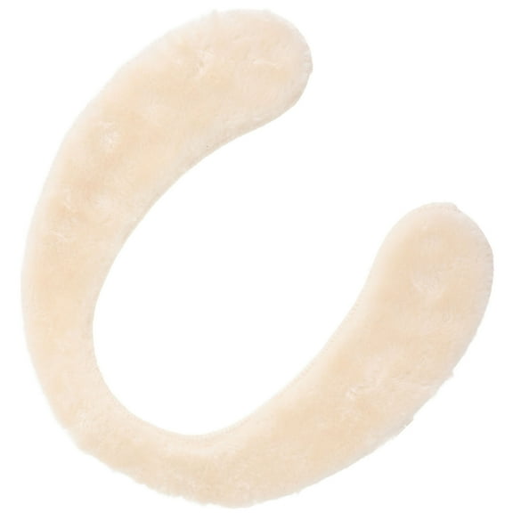 LOLIPPYY Beige Toilet Seat Ladder Attachment with Soft Cushion and Polyester Construction