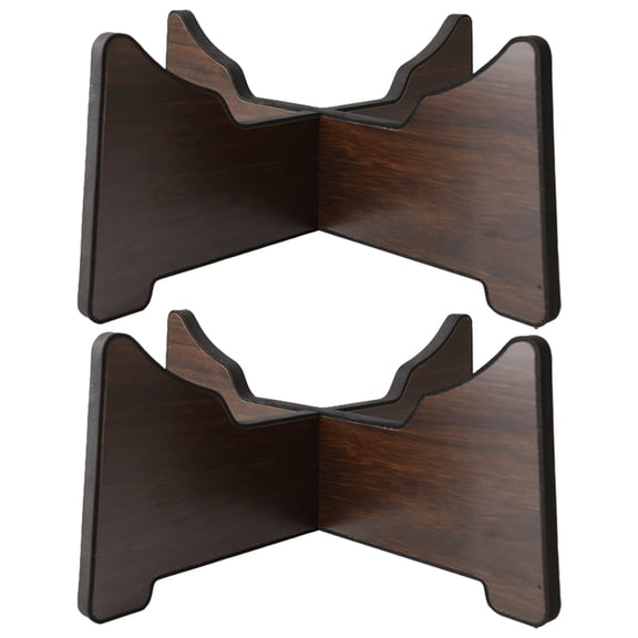 LOLIPPYY Tongue Drum Stand Tripod Tank Display Rack Ethereal Bracket Snare Stand Hand Pan Display Holder For Professional Tongue Drum Dark Brown