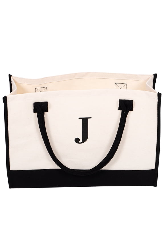 Tote Bag Single Shoulder Bag Beach Handbag Fashionable Letter J Tote Bag
