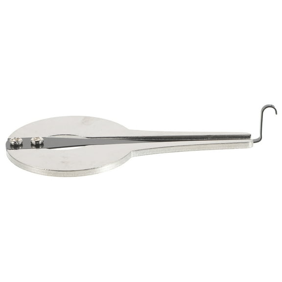 LOLIPPYY Traditional Musical Instrument Jew's Harp Metal Silver 1Pcs