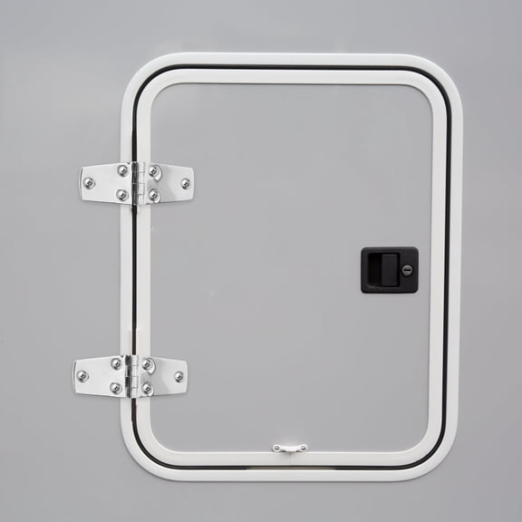 LOLIPPYY Trailer Gate Hinge Hinge Silver for Professional Users in Outdoor Use 1Pcs