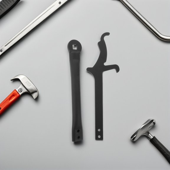 LOLIPPYY Trailer Hitch Lift Tool Heavy Duty Alloy Tow Hook with Portable Black Hitch Coupling Handle