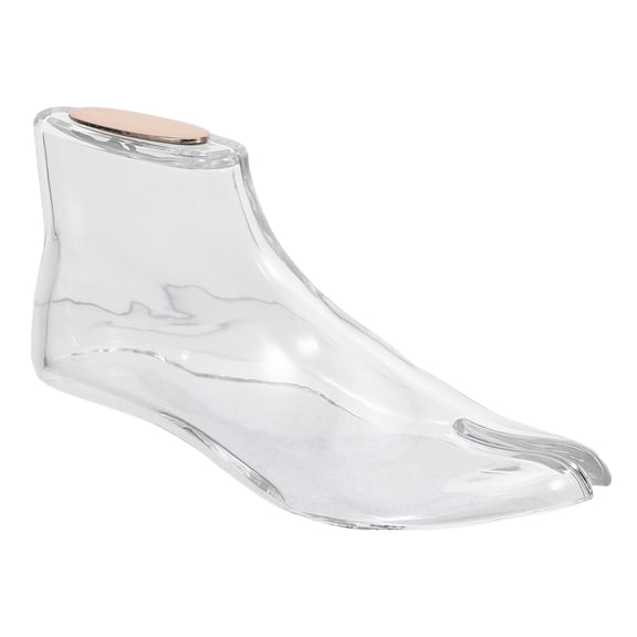 LOLIPPYY Transparent Acrylic Shoe Showcase Stand for Retail and Home Shoe Collection Organizer