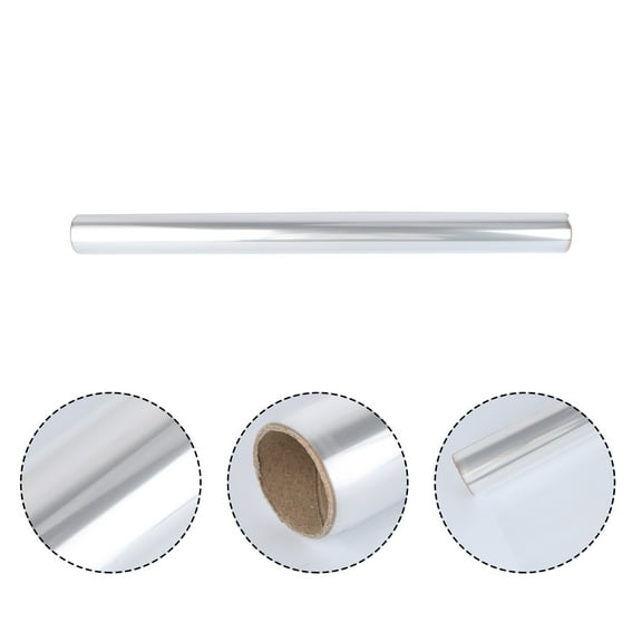 LOLIPPYY Transparent Cellophane Wrap Cellophane Wrap BOPP Transparent Moisture Protection 1 Roll