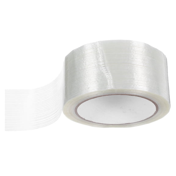LOLIPPYY Transparent Fiberglass Tape with Heavy Duty Adhesion for Packing Sealing and Plumbing Uses