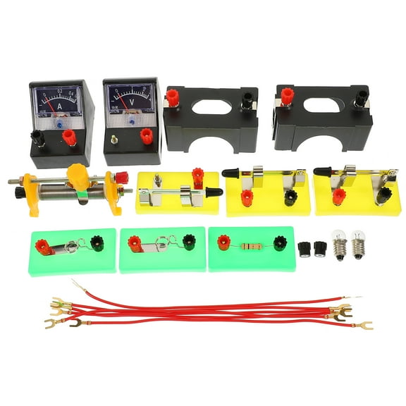 LOLIPPYY Transparent PVC Physics Experiment Equipment for Lab Use Durable Teaching Aid for Electrics Learning