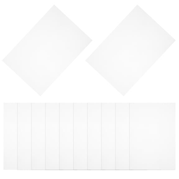 LOLIPPYY A4 Transparent Laminating Film Sheets, Self-Seal PVC Photo Protectors for Scratch-Resistant Preservation and Document Safety