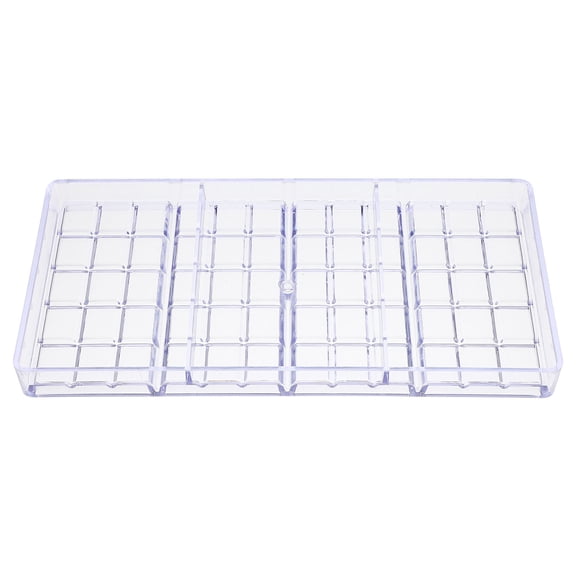 LOLIPPYY Clear Plastic Candy Mold for Baking and Chocolate Making, Smooth , Kitchen Tool