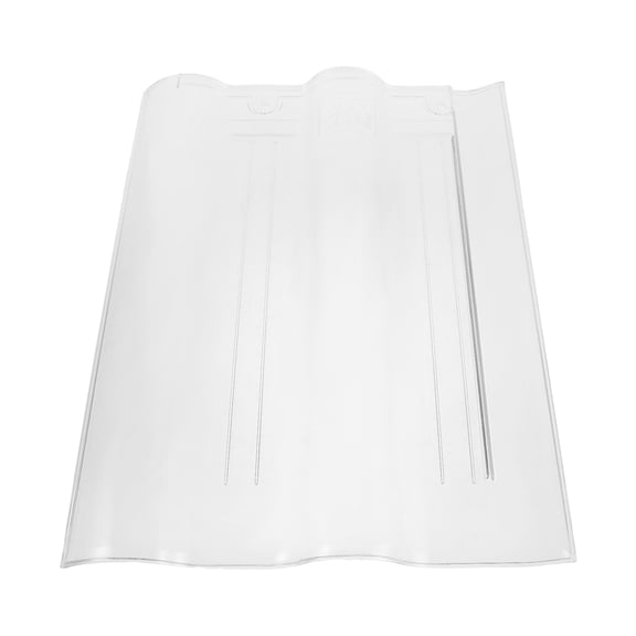 LOLIPPYY Transparent Plastic Roof Panels for Patio Deck and Greenhouse Cover with Impact Resistant Construction