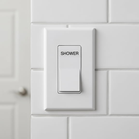 LOLIPPYY Waterproof No Residue Light Switch Labels Multi-Color for Home 10Sheets