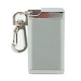 thumbnail image 1 of Mini Portable Ashtray with Lid and Keyring, Windproof Metal Ash Holder for Smokers, Lightweight Travel and Outdoor Accessory, 1 of 7