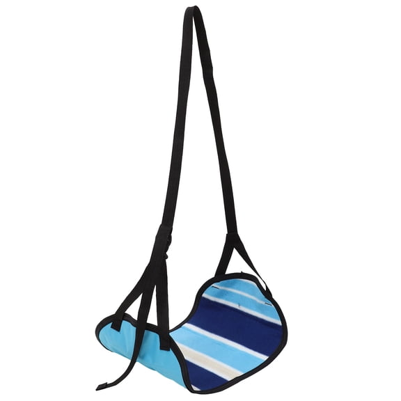 LOLIPPYY Adjustable Foot Hammock Travel Essential with Rope for Office, Outdoor, Airplane Comfort and Relaxation