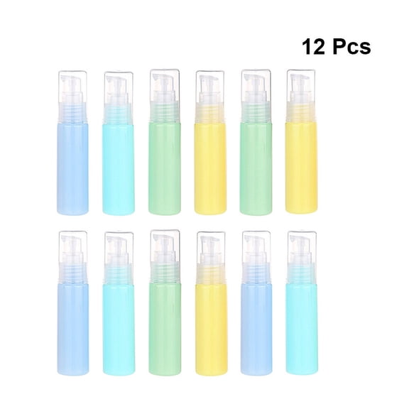 LOLIPPYY Travel Lotion Bottles 12Pcs Lotion Bottle Assorted .6x1.0x1.0in For Small Sample Bottle