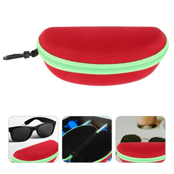 LOLIPPYY Sunglass Case Eyeglass Holder EVA Shock-Resistant Portable Protective Cover 1 Pack for School and Outdoor Use