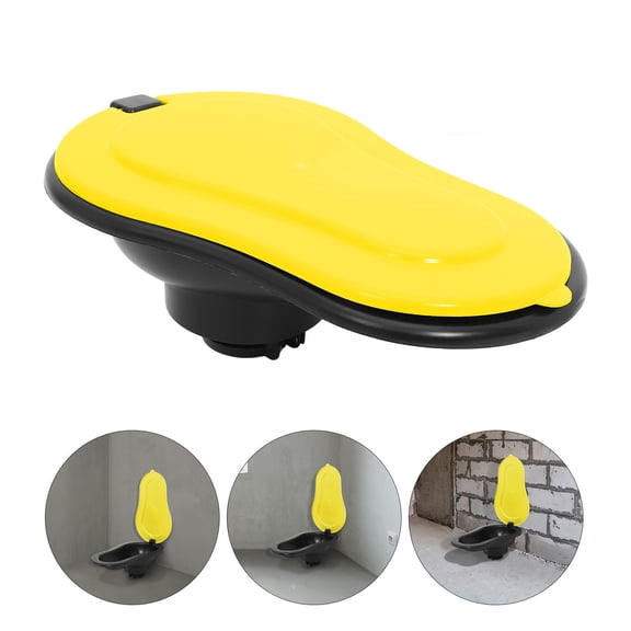 LOLIPPYY Portable Travel Urinal ABS Yellow for Elderly Care - 1 Set, Convenient and