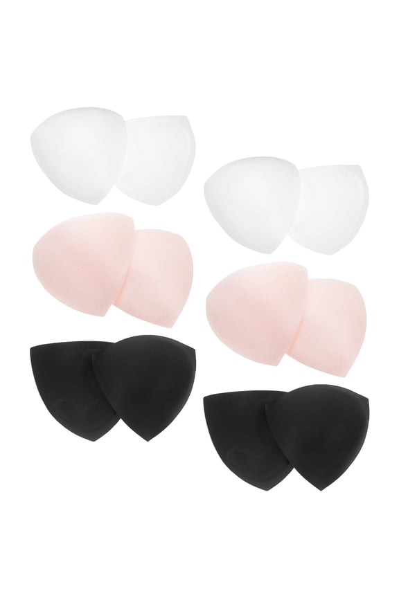 Triangle Sponge Bra Pad for Women, Bikini Top Swimwear Padding Inserts for Daily Wear Comfort