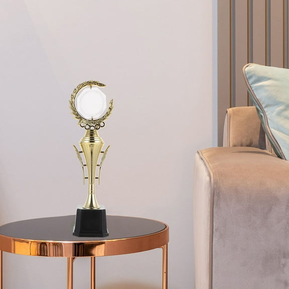 LOLIPPYY Branch Trophy Award - Golden Plastic Competition Trophy, 1 Set for Sports and Achievement Recognition
