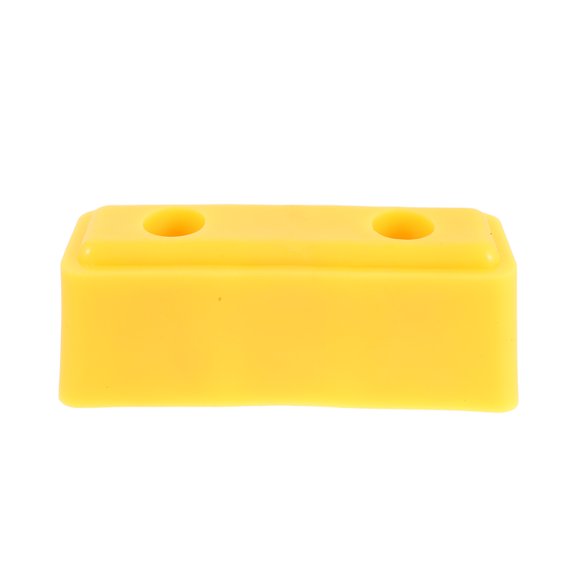 LOLIPPYY Truck Rear Bumper Rubber Stop Blocks with Shock Absorption Easy Installation Yellow
