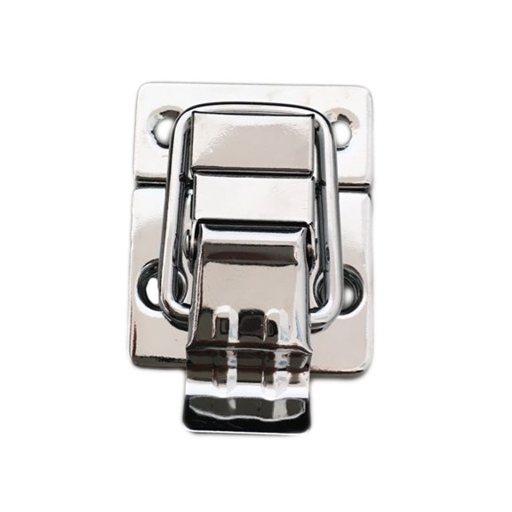 LOLIPPYY Trunk Latch Case Latch Heavy Duty Silver 1Set