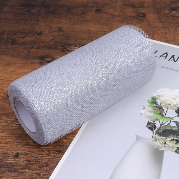 LOLIPPYY Tulle Netting Fabric Roll for Sewing, Wrapping, Crafts and Decorations - 1 Roll