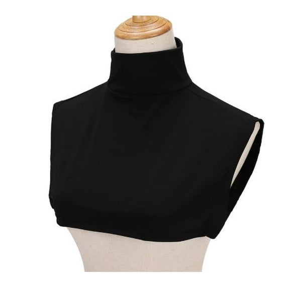 LOLIPPYY Turtleneck Detachable Fake Collar: Muslim Faux Collar For Women - Elegant Neck Accessories For Layering With Sweaters Scarves Dresses
