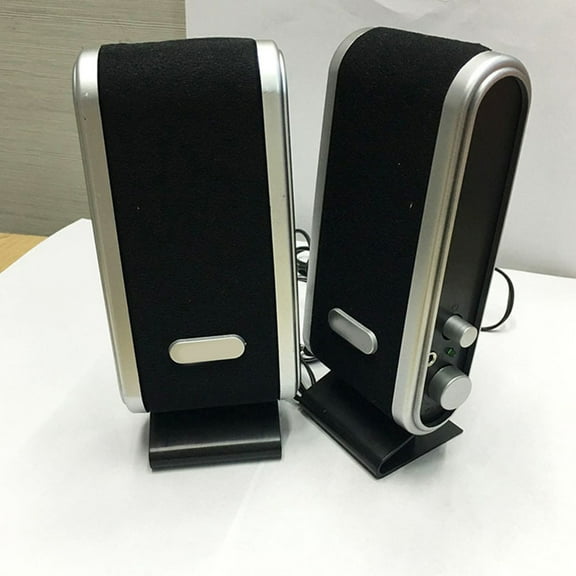LOLIPPYY Compact USB Computer Speakers for Desktop and Home Use, Portable Sound System