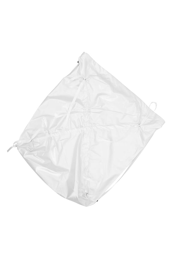 Unisex Beige Drawstring Gym Sack Bag with Large Storage Capacity and Easy to Clean Material