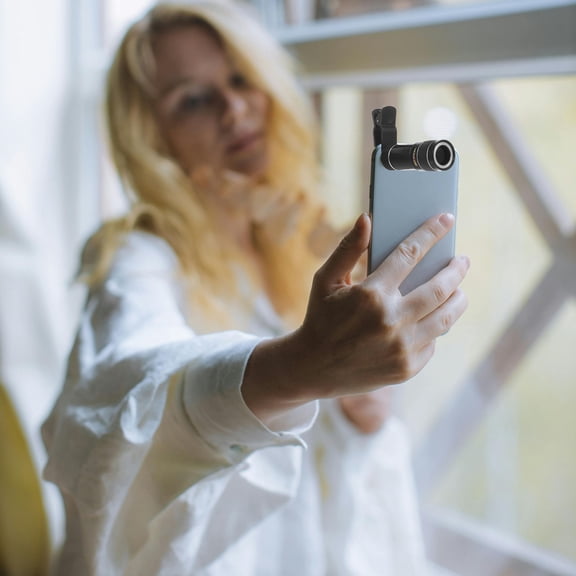 LOLIPPYY Universal 20X Monocular Lens for Smartphones, Compatible with Most Mobile Phones and Devices