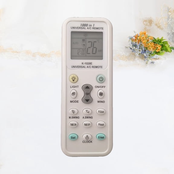 LOLIPPYY Universal Air Conditioner Remote Control for Home Use Featuring Large LCD Screen and Premium Plastic, Multi-Color Design