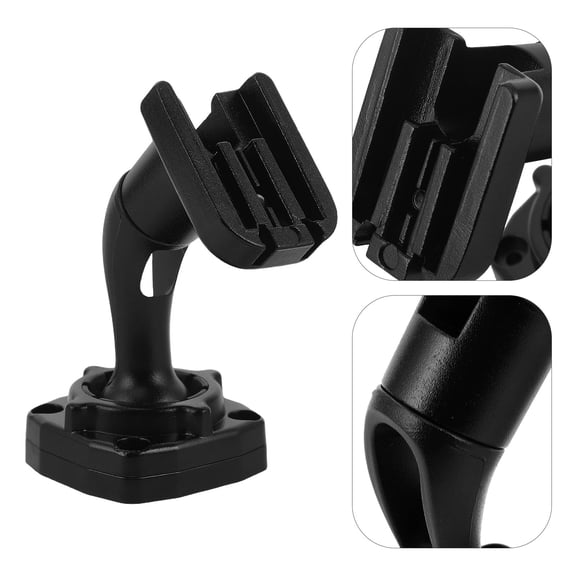 LOLIPPYY Universal Black Dashcam Mount Base Stand for Car Rear Windshield and Backup Camera Use