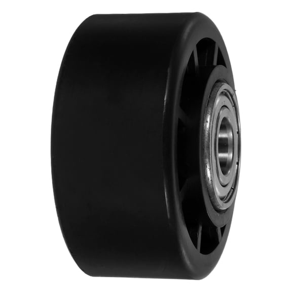 LOLIPPYY Universal Black Fitness Equipment Wheel with Bearing for Treadmill and Exercise Bike Accessories