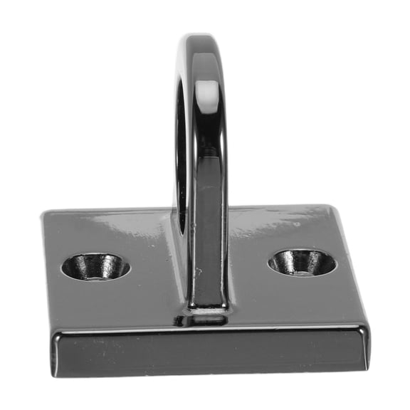 LOLIPPYY Universal Black Metal Ceiling Mount Hook for Heavy Duty Rope Barrier System