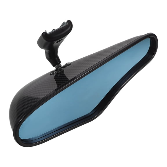 LOLIPPYY Universal Black Rearview Mirror for Cars with Wide Screen, Easy Installation, Perfect Interior Upgrade Accessory
